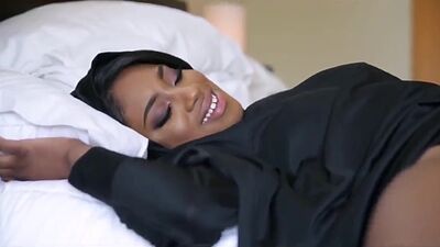 Virgin black muslim teen has sex with white american man to avoid travel ban