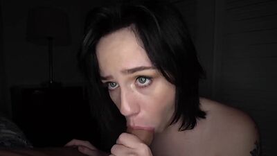 Sexy babe Remi Jones deepthroats on Tyler Steels big cock