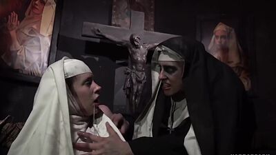 Demon takes a priest and nun to hell. VERY SICK