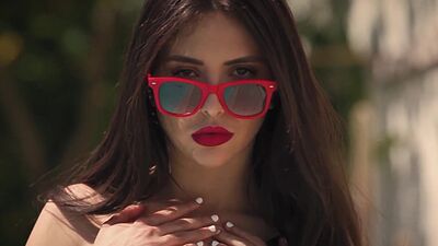Hot small titted brunette teen Jane Wilde gets rid of her sexy red bikini part 3