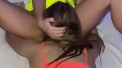 ANGELA WHITE Sky Bri and mr Lucky Late Night Threesome