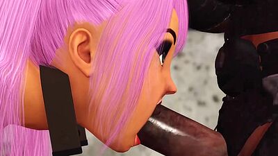 Sci-fi sex android fucks hard a sexy girl in the bunker