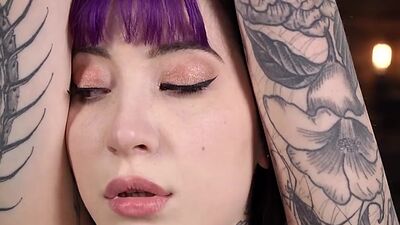 Tattooed slave suffers extreme bondage