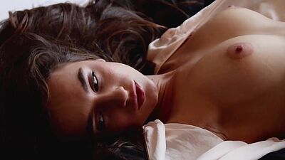 Hot morning posing with teen Gloria Sol so model showed perfect big tits