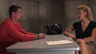 Shemale agent fucks deviant man