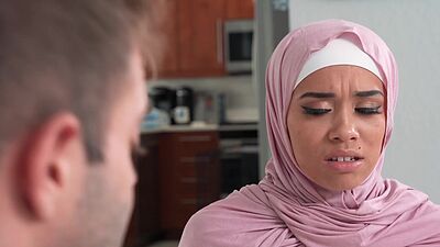 Super cute arab girl is curious to have sex with her friend