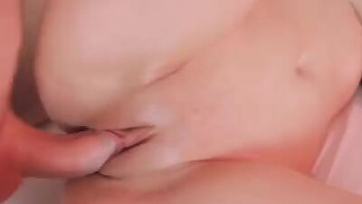 Amateur Babe Covered with Oil and Fucked in her Tight Pussy Diana Daniels