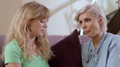 Stepmom and stepdaughter having SEX to strenghten bond