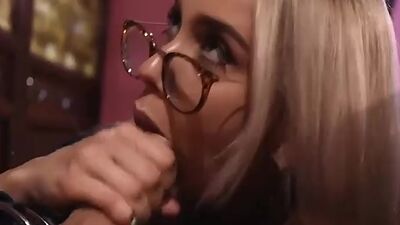Two s made a Hot Blowjob to their Friends in the Restaurant Luxury Girl