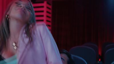 Two teens caught by older couple having sex in cinema