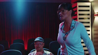 Two teens caught by older couple having sex in cinema