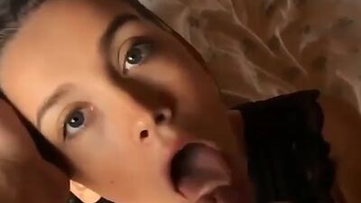 LuxuryGirl Morning Suck Cock and Swallow Cum