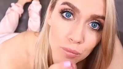 POV Blowjob from Beautiful Teen Luxury Girl
