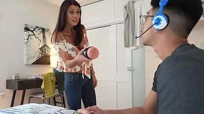See what happens when mom finds out that her son ordered a fleshlight!