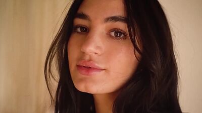 Hot teen Sarah Mollica posing totally naked after cute striptease action