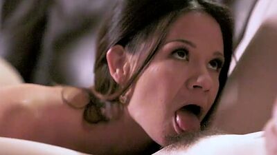 Alison delights Hazel by making pussy dinner