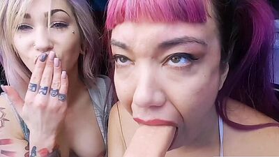 Horny Sisters Fight Over Brother's Cock