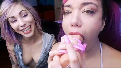 Horny Sisters Fight Over Brother's Cock