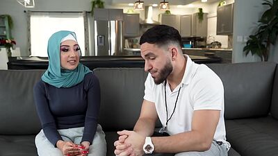 Peter Green's raging shaft tests Violet Gems' pussy