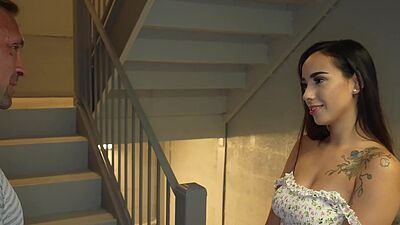What if your stepdaughter pulls off the around your waist after the shower?