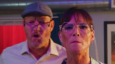 Cinema time and teen moaned during movie while riding her boyfriends cock