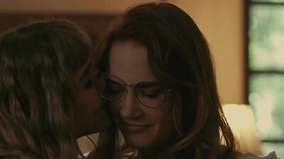 Bisexual IR hairypussy and bigboobs babes share BBC in 3some