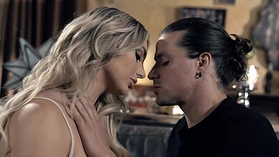 Big boobs blonde cheats with besties bf and is pussy fucked