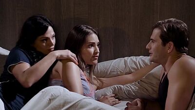 Devious duo Nathan and Mona successfully fucked Gizelle