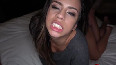 Tyler Steel giving this slutty babe Autumn Falls that big dick she wants