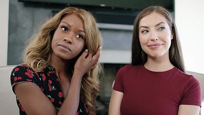 Jezabel, Mona, Charlotte and Spencer's sexy foursome