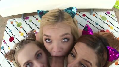 Oral Brigade With Katie, Chanel, And Vanna