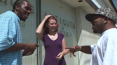 DOWN FOR BBC - Frankie Vargas Cute Redhead Is Black Owned