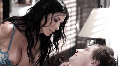 Big boobs milf stepmom plans to facesit and fuck her stepson