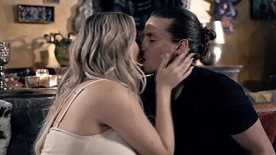 Jay took Kayley's pussy right there in the living room