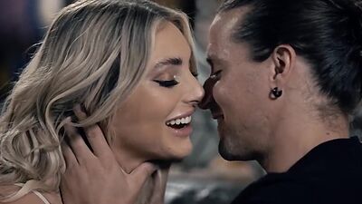 Jay took Kayley's pussy right there in the living room