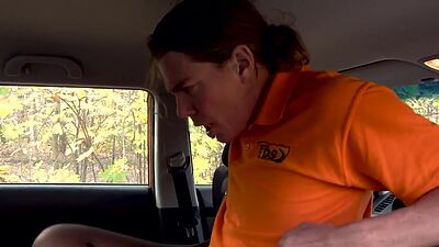 MILF driver gets pussy fucked in POV by her instructor