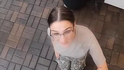 Military Sexy Babe 19yo Public Fuck