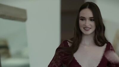 Stepdaddy enjoying his stepdaughter Hazel Moores teen cunt