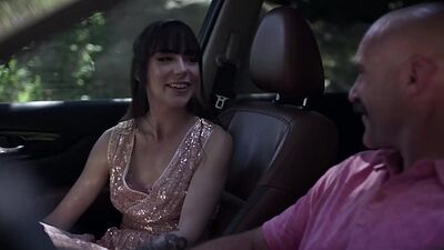 Small boobs brunette sucks and analed outdoors by bfs stepdad