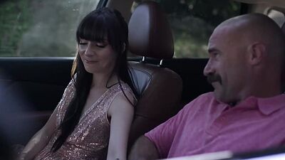 Small boobs brunette sucks and analed outdoors by bfs stepdad