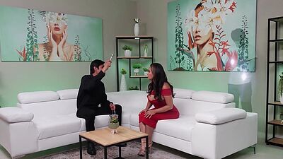 Silvia Santez Rides the Big Cock Priest