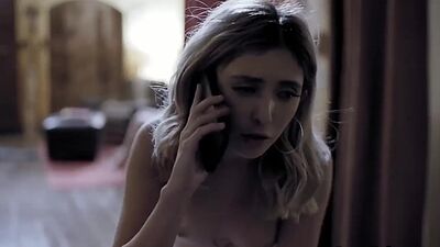 Babysitter Jane Wilde cheats her BF during work shift!