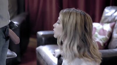 Babysitter Jane Wilde cheats her BF during work shift!