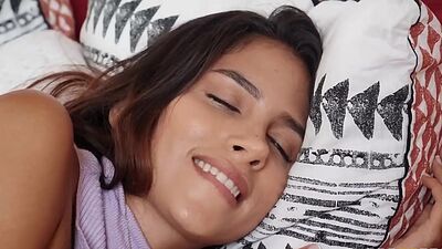 BRAZZERS - Baby Nicols Enjoys Passionate Sex After Hot Solo Masturbation