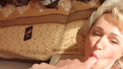 Blonde Blowjob and Hard Anal Sex Cum in Big Ass POV Cherry Aleksa