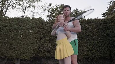 Madi Collins gets fucked hard by his coach Seth Gamble