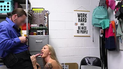 Milf Alexis Malone makes a sexy deal with officer Jack Vegas