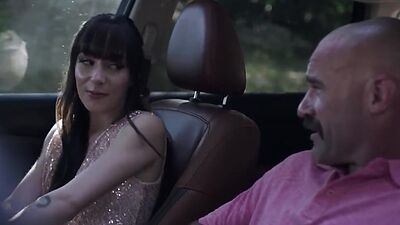 Charles anally banged teen babe Emma Jade outdoor
