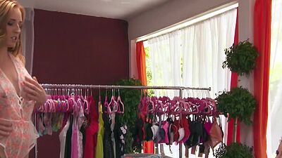 Hot blonde naked MILF housewife Olivia and her GF Psalm taking sunbath