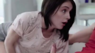 Trying to cure her uncontrollable orgasm condition leads always horny Rosalyn Sphinx to seduce and fuck her stepbrother